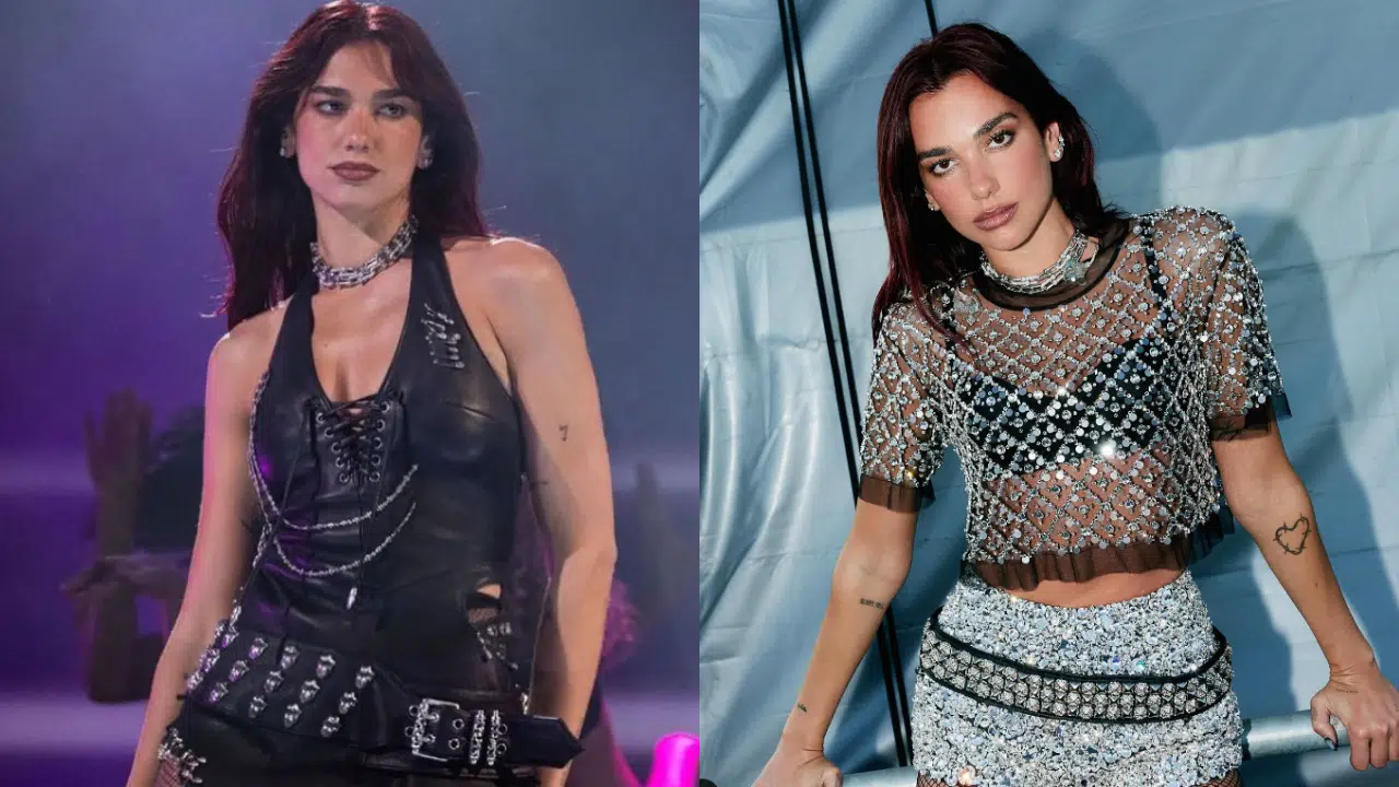 Dua Lipa aposta em conjuntos e muito couro para os shows da 'Radical Optimism Tour' 