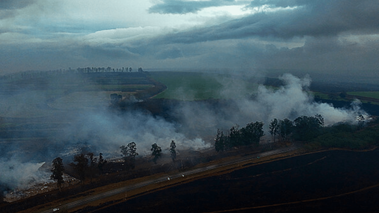 São Paulo sofre com onda de incêndios e 48 cidades estão em alerta para queimadas 