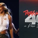 Ludmilla e cartaz do Rock In Rio 2024