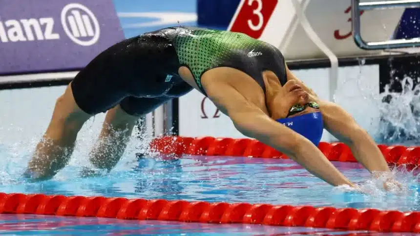 Carol Santiago disputando semifinais nas Paralimíadas