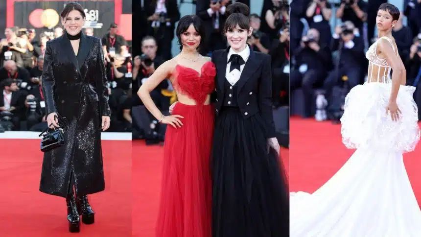 Famosos exibem looks no primeiro dia do Festival de cinema de Veneza