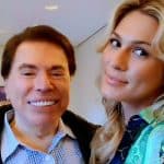 Lívia Andrade e Silvio Santos