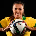 Marta jogadora brasileira de futebol feminino