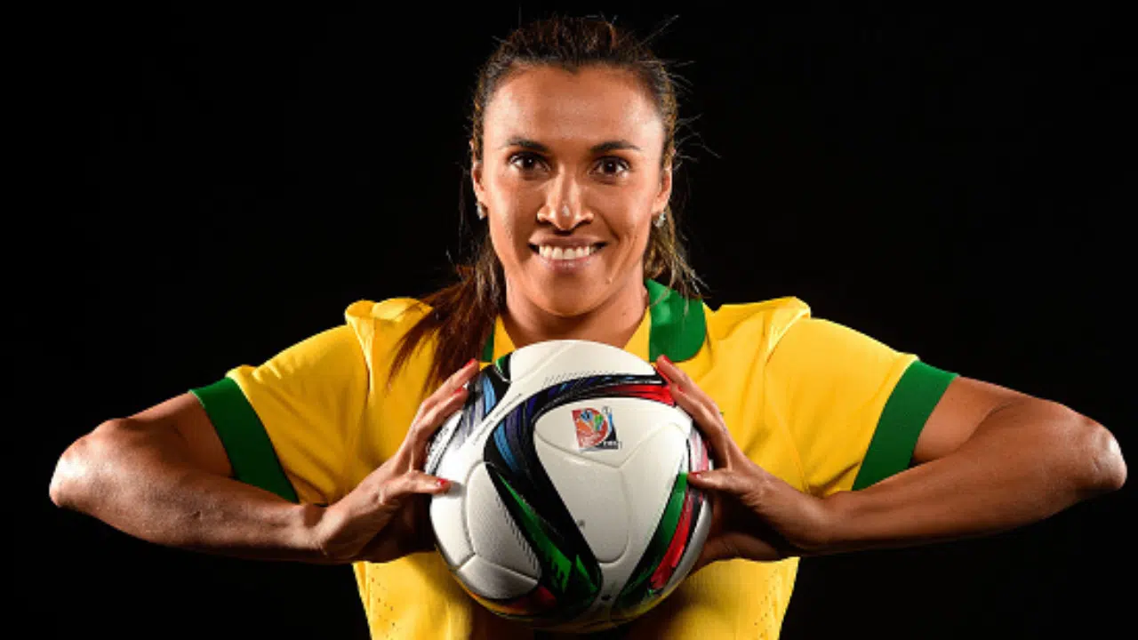 Marta jogadora brasileira de futebol feminino