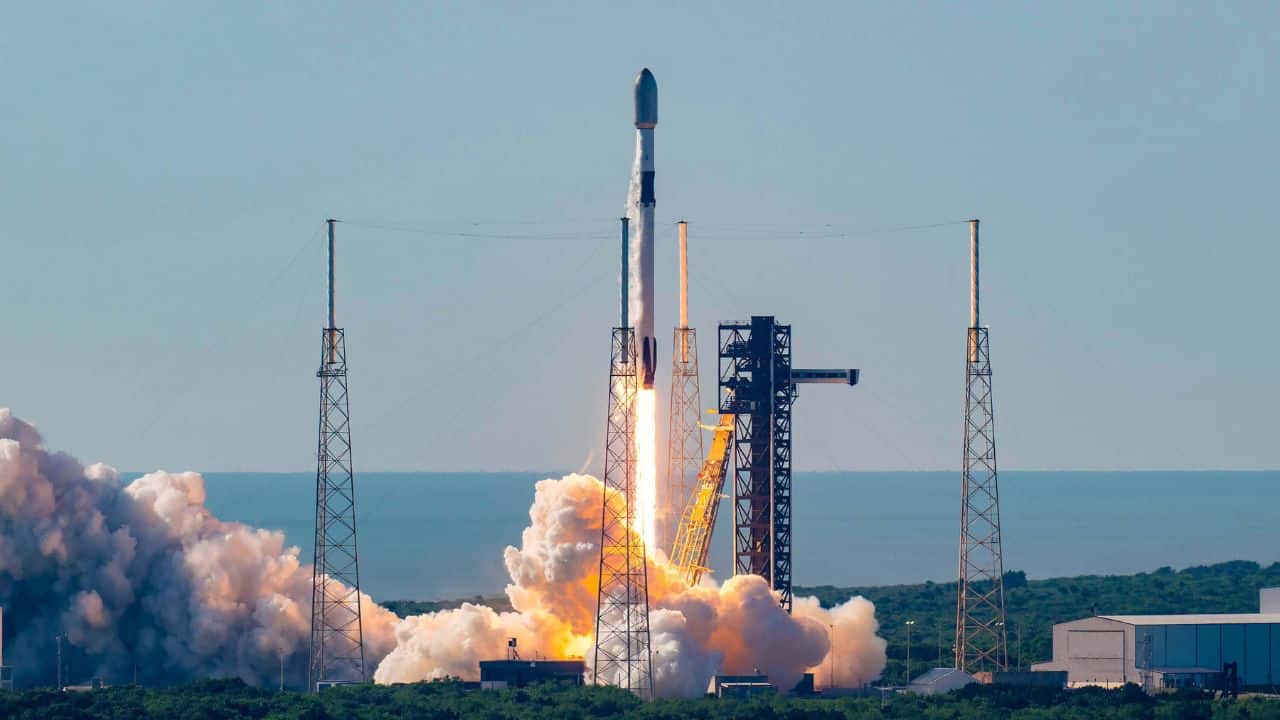 Foguete SpaceX Falcon 9 da NASA