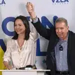 Maria Corina Machado e Edmundo González