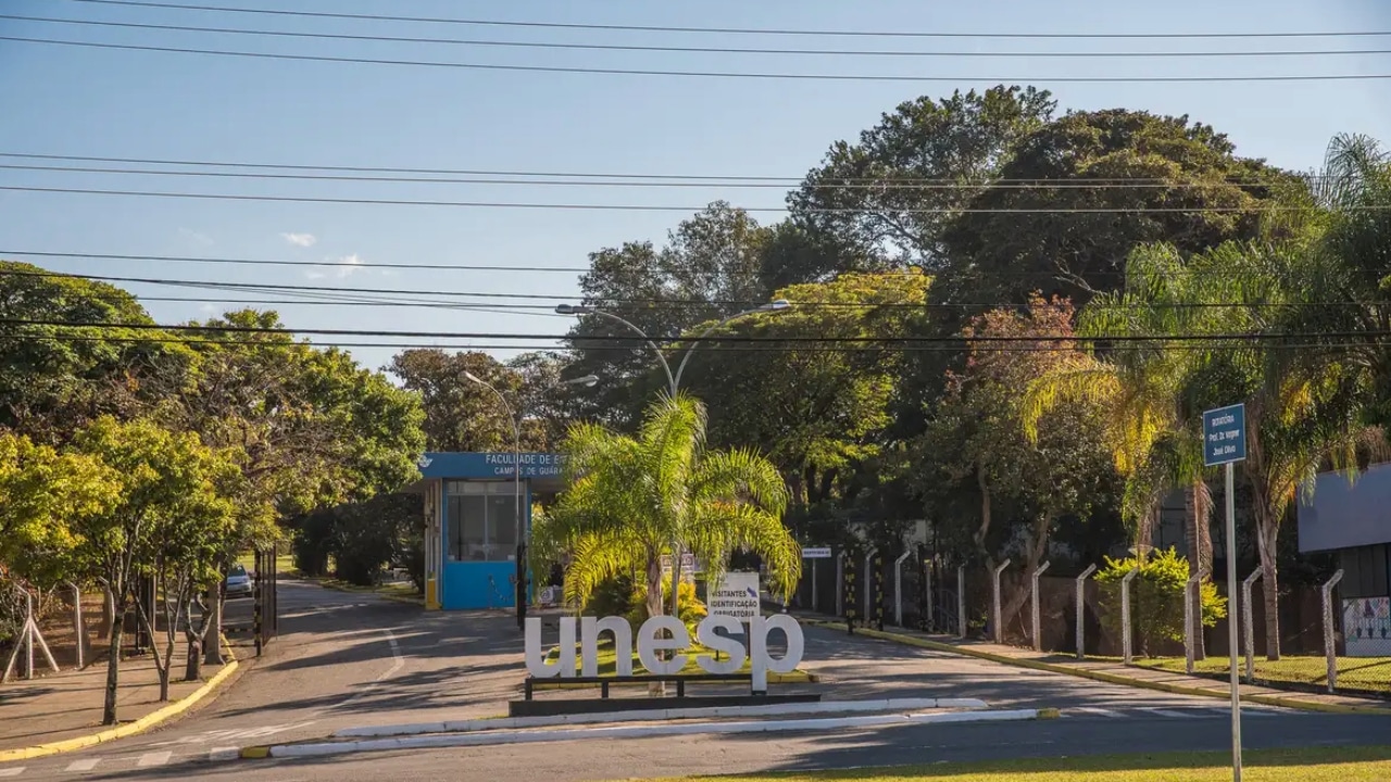 A frente da Unesp, onde já ocorreu trotes violentos