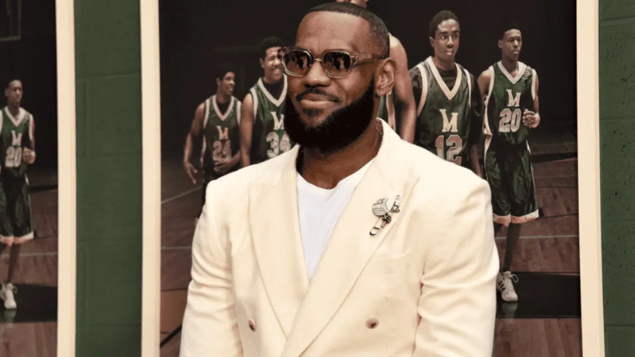 LeBron James durante um evento