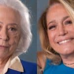 Colagem de Fernanda Montenegro e Susana Vieira