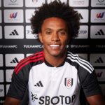 Willian pelo fulham na sua apresentação