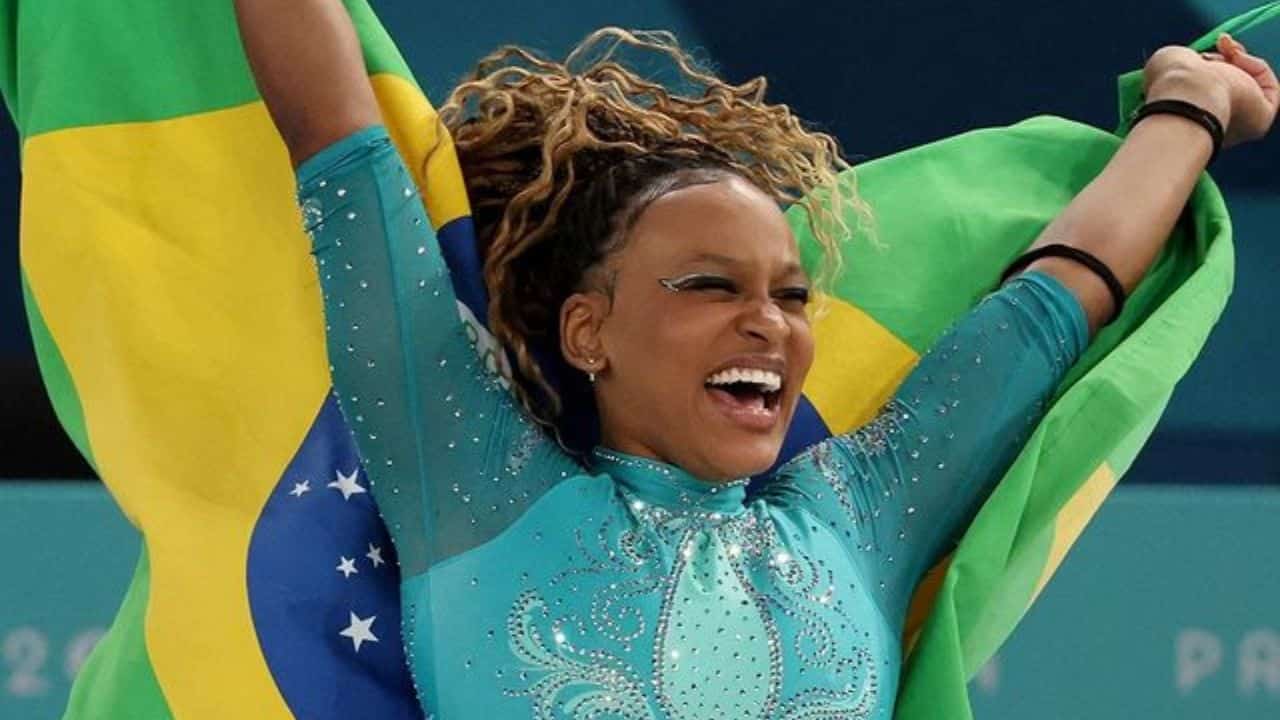 Rebeca Andrade, campeã olímpica