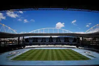 Foto destaque: Nilton Santos, palco do jogo desta quarta (Foto: Reprodução/Vitor Silva)