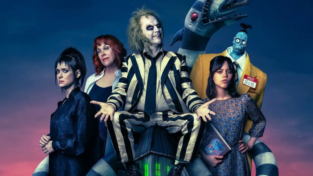 Os fantasmas ainda se divertem Beetlejuice beetlejuice