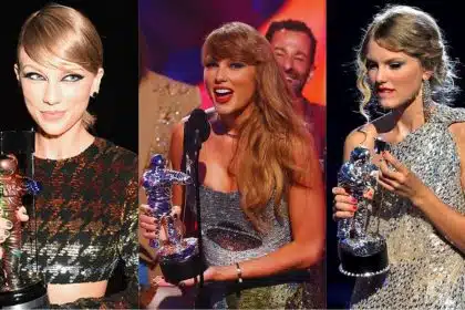 Taylor Swift no VMA de 2015, 2024 e 2009