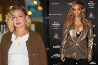 Foto destaque: Gigi Hadid e Tyra Banks (reprodução/Getty Images Embed/ Alexander Tamargo/ 305pics)