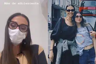 Mônica desabafando sobre ter filha adolescente