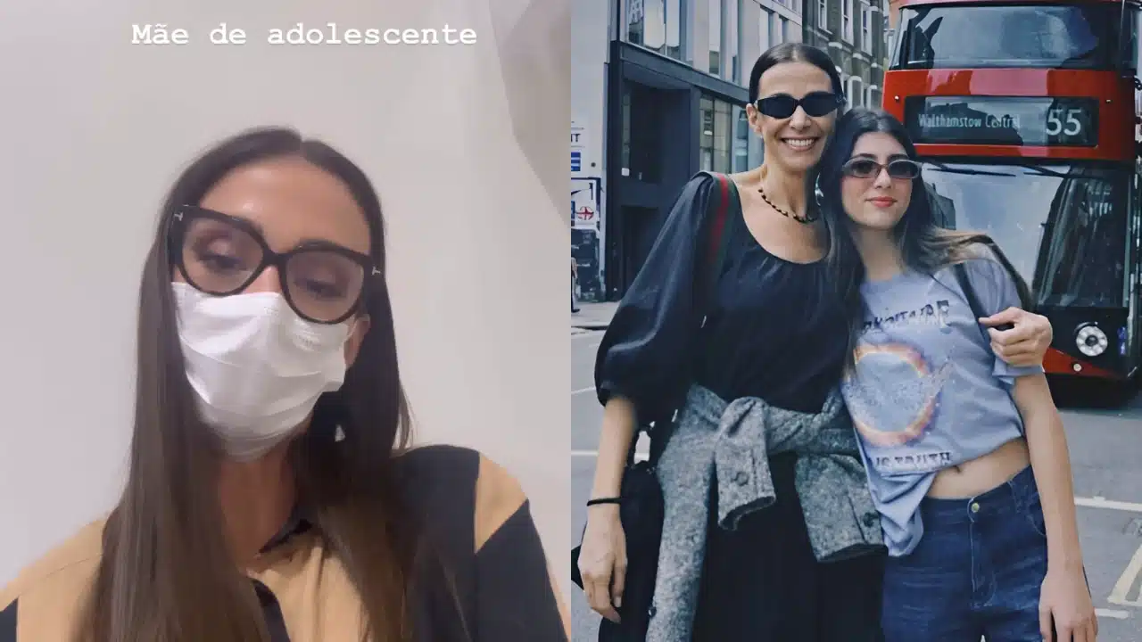 Mônica desabafando sobre ter filha adolescente