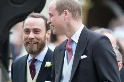 James com o cunhado, o príncipe William (Pool/Samir Hussein/WireImage/Getty IMages/www.metropoles.com)