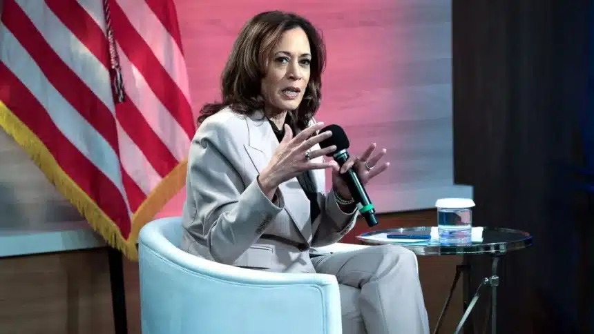 Kamala Harris condena falas de Trump sobre imigrantes