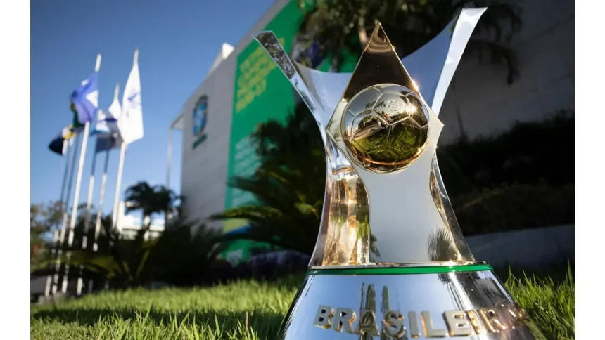 taça do brasileirão (Foto: Lucas Figueiredo/CBF)