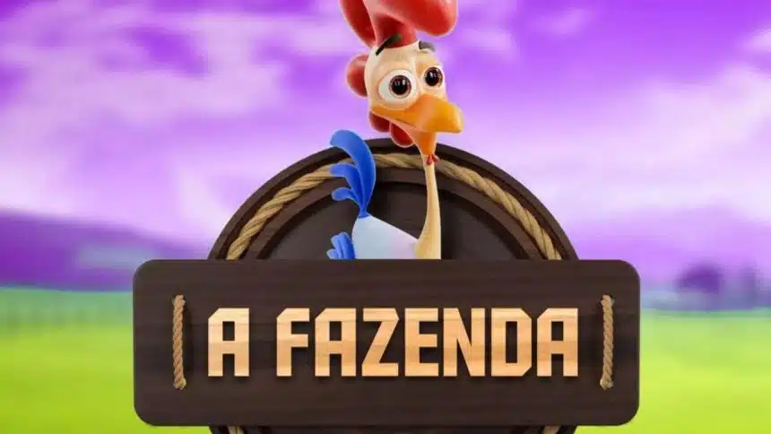 Foto Destaque: logo oficial de A Fazenda (Reprodução/Record TV)