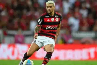 Arrascaeta em jogo do Flamengo