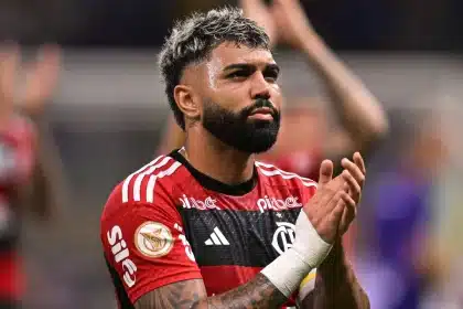 Gabigol em jogo do Flamengo