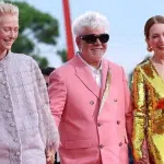 pedro almodóvar, tilda swinton e juliane moore