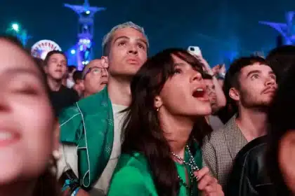 João Guilherme e Bruna Marquezine juntos no Rock in Rio