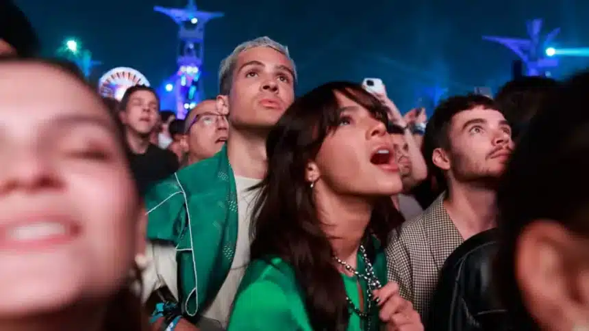 João Guilherme e Bruna Marquezine juntos no Rock in Rio