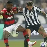 Jogo entre Flamengo e botafogo