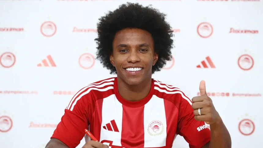 Willian, Ex-Corinthians, é anunciado pelo Olympiacos, da Grécia