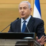 O primeiro-ministro israelense Benjamin Netanyahu (Reprodução/POOL/AFP/CNN)