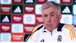Ancelotti admite preocupação com má fase do Real Madrid