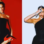 Bruna Marquezine usa vestidinho de fenda e arrasa em ensaio fotográfico