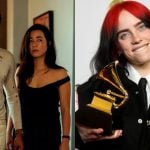 Donald Glover e Maya Erskine na primeira temporada da série, ao lado da cantora Billie Eilish cotada para o segundo ano