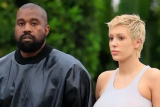 Kanye West e sua esposa, Bianca Censori