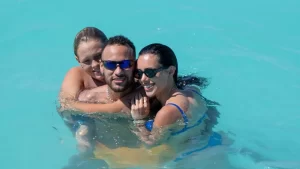 Bruna Biancardi e Neymar compartilham momentos em família na Arábia Saudita