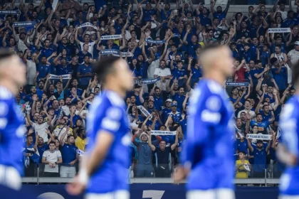 Torcida e jogadores