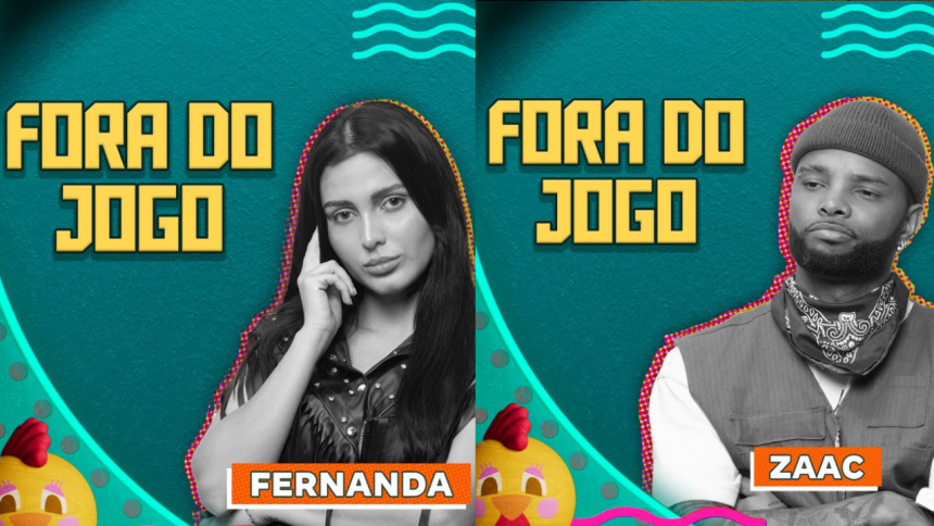 Fernanda Campos e Zaac tocam o sino e desistem de "A fazenda 16"