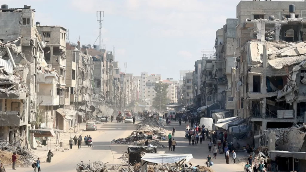 Jabalia, no norte da Faixa, no norte da Faixa de Gaza