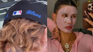 Hailey Bieber brilha com colar luxuoso que exibe iniciais do filho