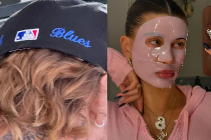 Hailey Bieber brilha com colar luxuoso que exibe as iniciais do filho