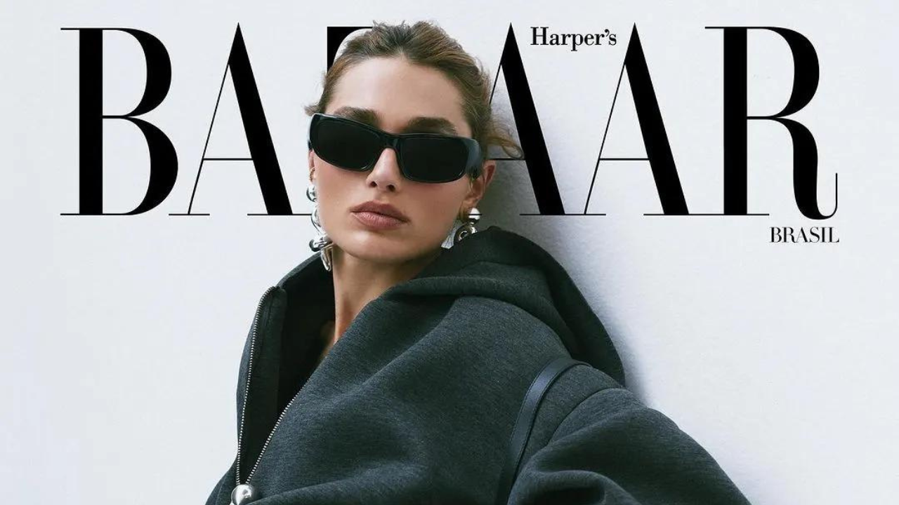 Sasha Meneghel é capa da Harper's Bazaar Brasil de outubro