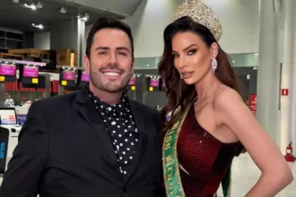 Evandro Hazzy e Talita Hartmann (Divulgação/Miss Grand Brasil 2024)