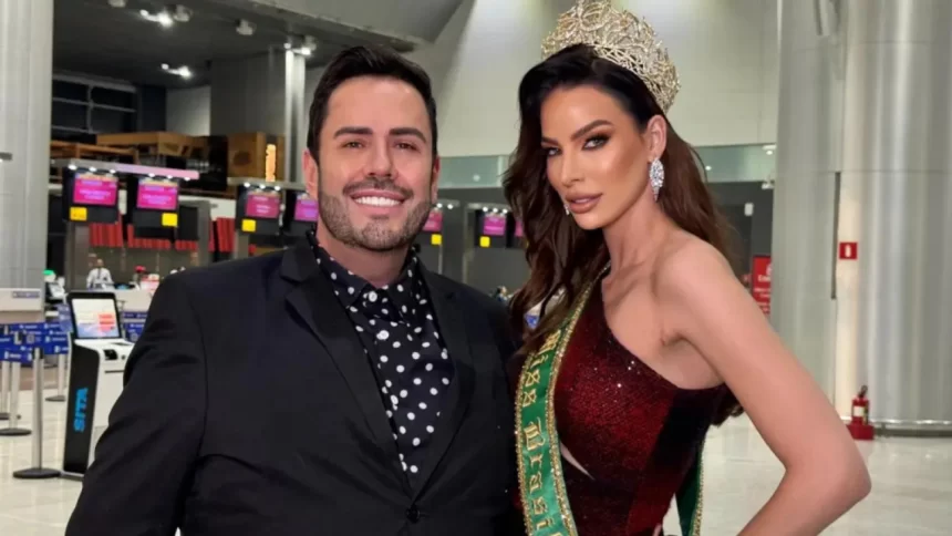 Evandro Hazzy e Talita Hartmann (Divulgação/Miss Grand Brasil 2024)