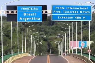 Fronteira entre Brasil e Argentina