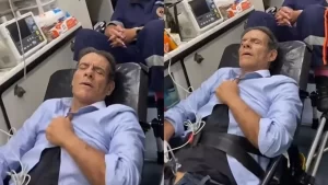 Mário Gomes é levado às pressas para hospital após desmaios e dores intensas