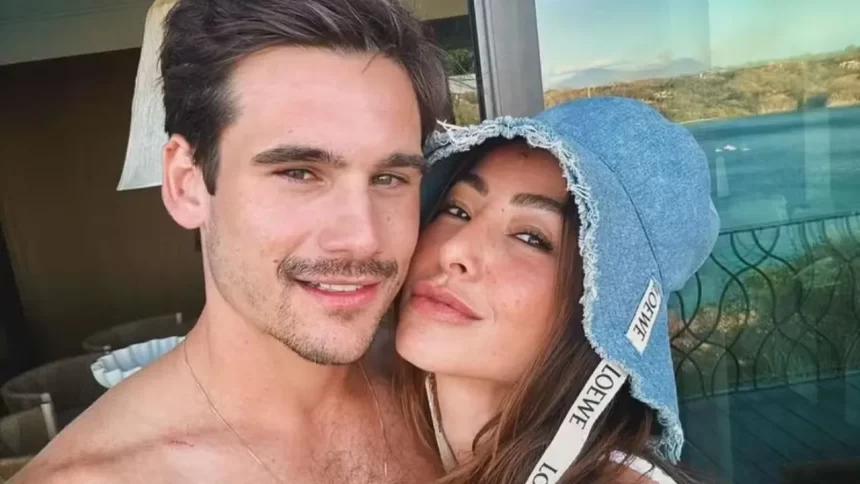 Sabrina Sato registra momento apaixonado com Nicolas Prattes durante churrasco em casa