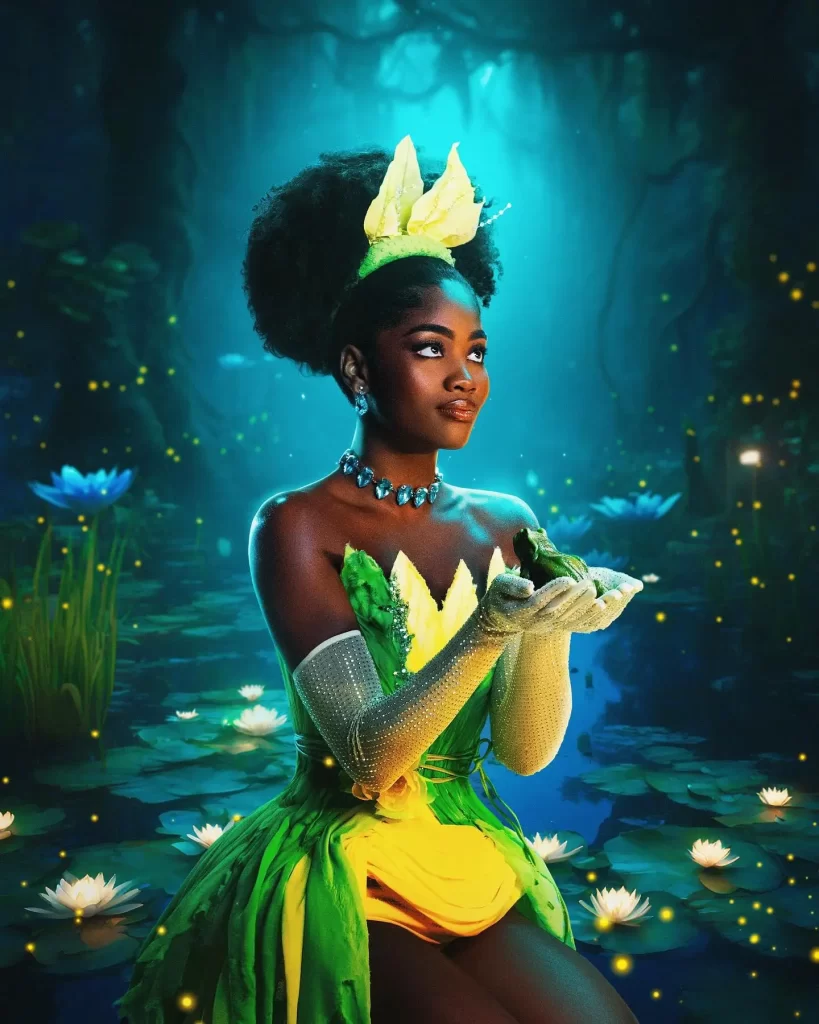 Bia Ben se inspirou na princesa Tiana